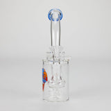 6.5" Bent Neck Cartoon Glass Bong with 14 mm Bowl