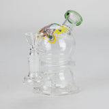 6.5" Cartoon-Themed Mini Bong with 14 mm Bowl
