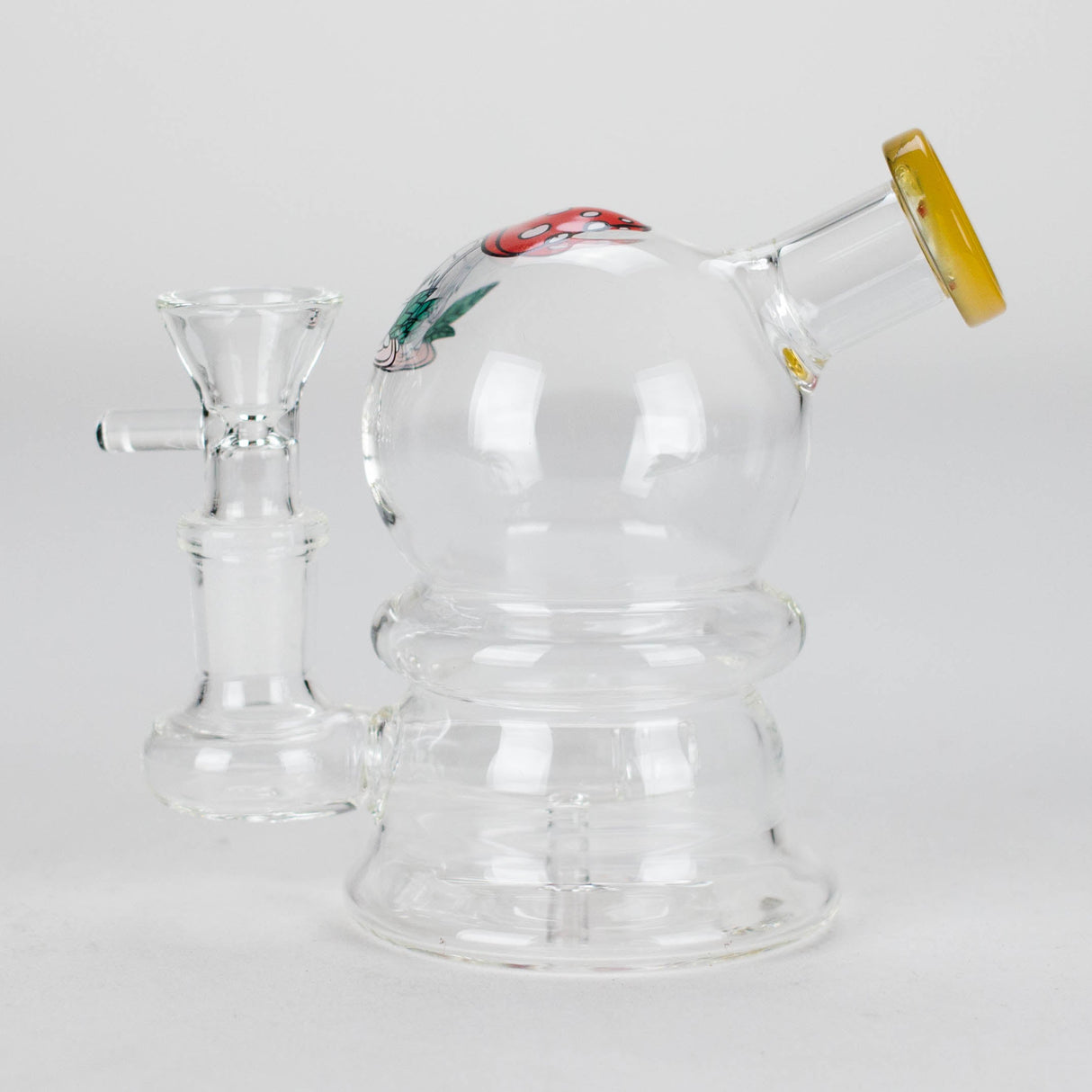 6.5" Cartoon-Themed Mini Bong with 14 mm Bowl