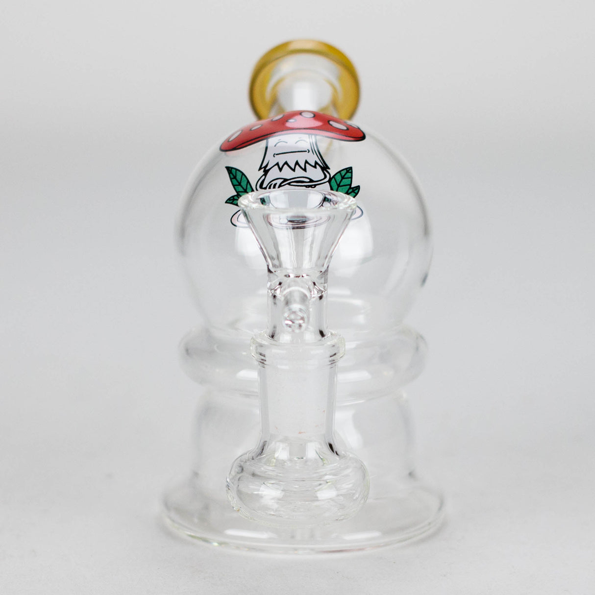6.5" Cartoon-Themed Mini Bong with 14 mm Bowl
