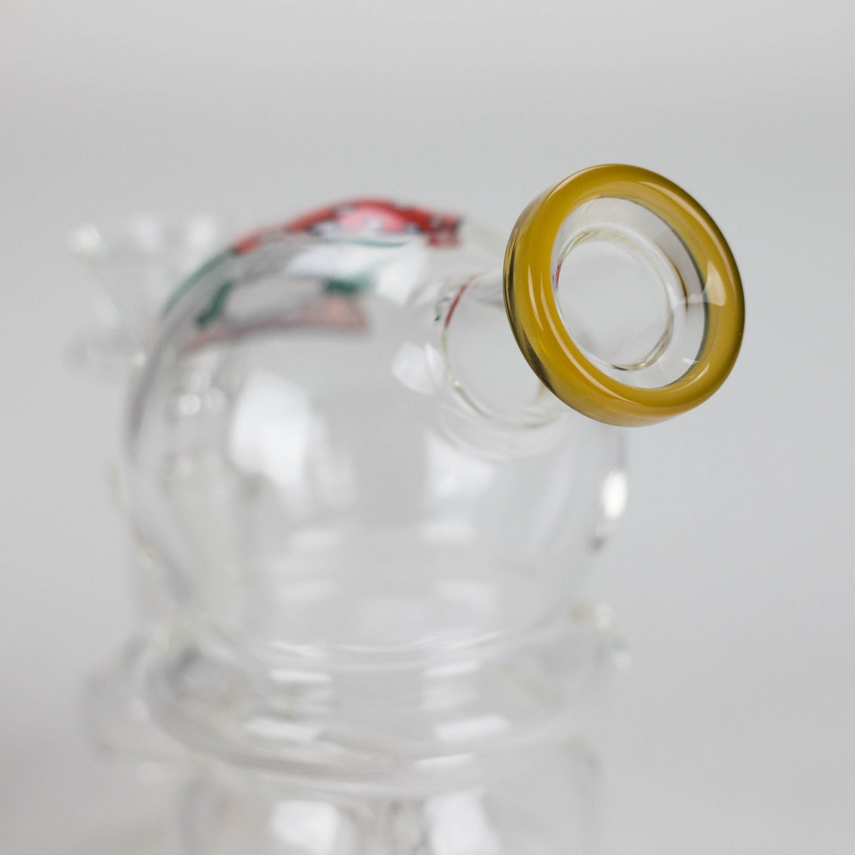 6.5" Cartoon-Themed Mini Bong with 14 mm Bowl
