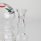 6.5" Cartoon-Themed Mini Bong with 14 mm Bowl