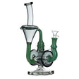 Canadian Distributor Glass Bong 11″ Jade Green Tecycler Glass Bong [C8034] 11″ Jade Green Tecycler Glass Bong [C8034]