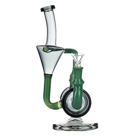 Canadian Distributor Glass Bong 11″ Jade Green Tecycler Glass Bong [C8034] 11″ Jade Green Tecycler Glass Bong [C8034]