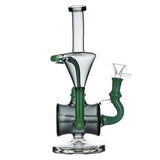 Canadian Distributor Glass Bong 11″ Jade Green Tecycler Glass Bong [C8034] 11″ Jade Green Tecycler Glass Bong [C8034]