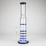 RMG WHOLESALE Glass Bong 17" Blue Honeycomb Cycler Glass Bong – 4 Honeycomb Diffusers 17" Blue Honeycomb Cycler Glass Bong – 4 Honeycomb Diffusers