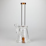 11" Glass Bong with Diffuser | 14mm Bowl Joint | Stemless Design