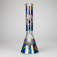 DY Glass Glass Bong 13.5" PsyClown Glass Bong – 7mm Thick Glass, Bold Psychedelic Clown Design 13.5" PsyClown Glass Bong – 7mm Thick Glass, Bold Psychedelic Clown Design