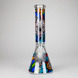 DY Glass Glass Bong 13.5" PsyClown Glass Bong – 7mm Thick Glass, Bold Psychedelic Clown Design 13.5" PsyClown Glass Bong – 7mm Thick Glass, Bold Psychedelic Clown Design