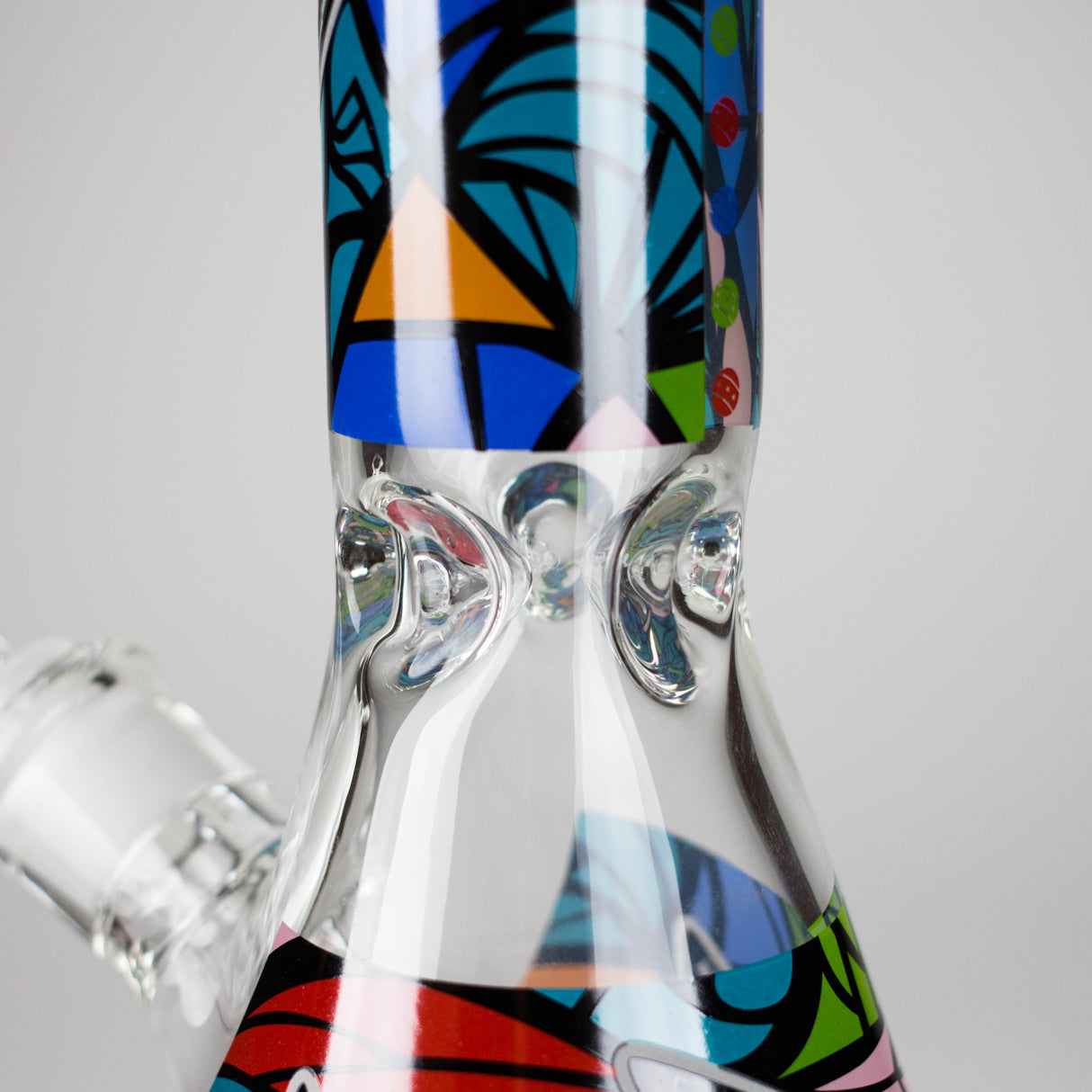DY Glass Glass Bong 13.5" PsyClown Glass Bong – 7mm Thick Glass, Bold Psychedelic Clown Design 13.5" PsyClown Glass Bong – 7mm Thick Glass, Bold Psychedelic Clown Design