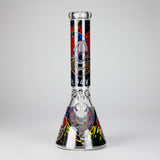 DY Glass Glass Bong 13.5" PsyClown Glass Bong – 7mm Thick Glass, Bold Psychedelic Clown Design 13.5" PsyClown Glass Bong – 7mm Thick Glass, Bold Psychedelic Clown Design