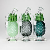 DY Glass Glass Bong 7.5" PinePop Glass Bong – Pineapple Shaped, 5mm Thick Glass 7.5" PinePop Glass Bong – Pineapple Shaped, 5mm Thick Glass