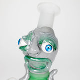 7.5" Sci-Fi Alien Glass Bong with 14 mm Bowl