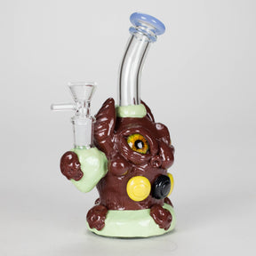 DY Glass Glass Bong 6" Orbitz Glass Bong 6" Orbitz Glass Bong