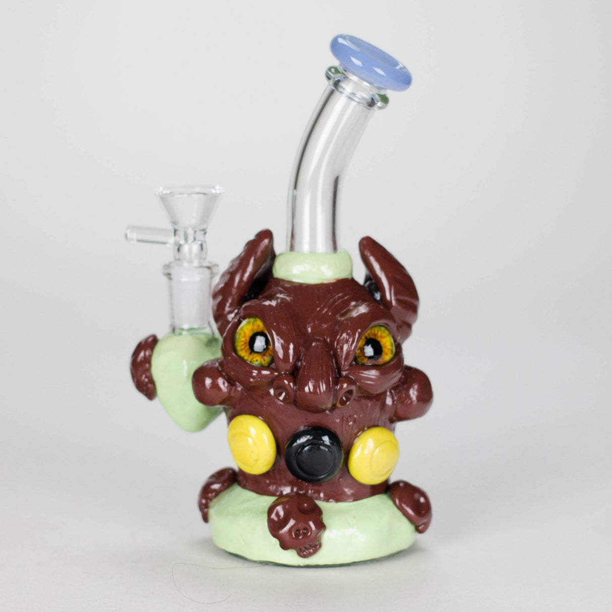 DY Glass Glass Bong 6" Orbitz Glass Bong 6" Orbitz Glass Bong