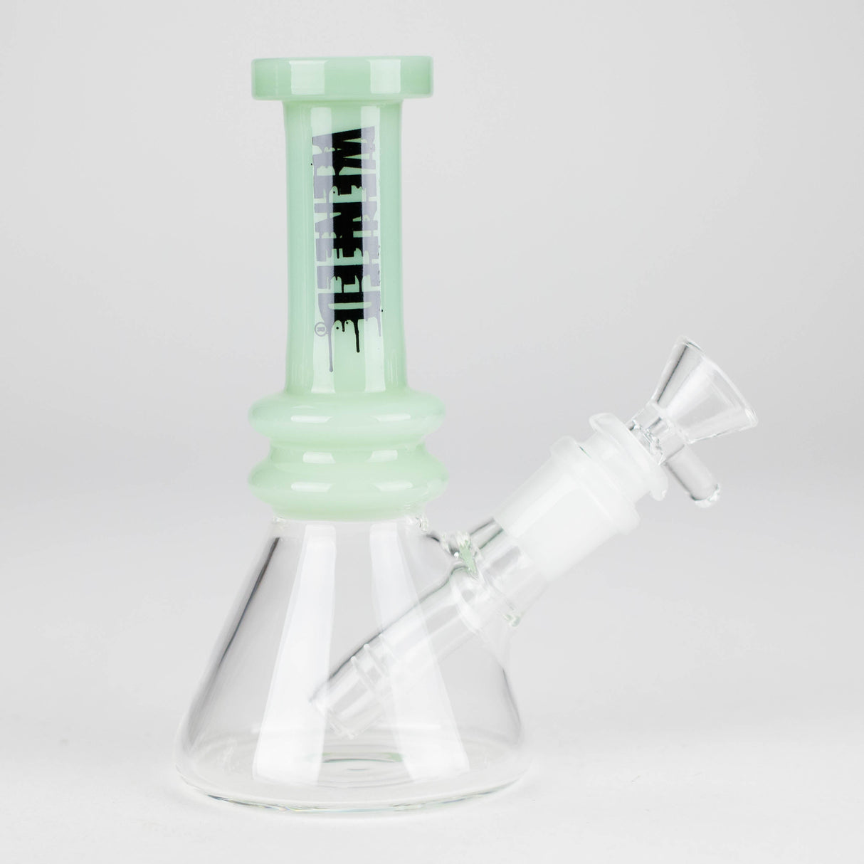 WENEED 6" BubbliQ Beaker Bong with 3.5" Downstem