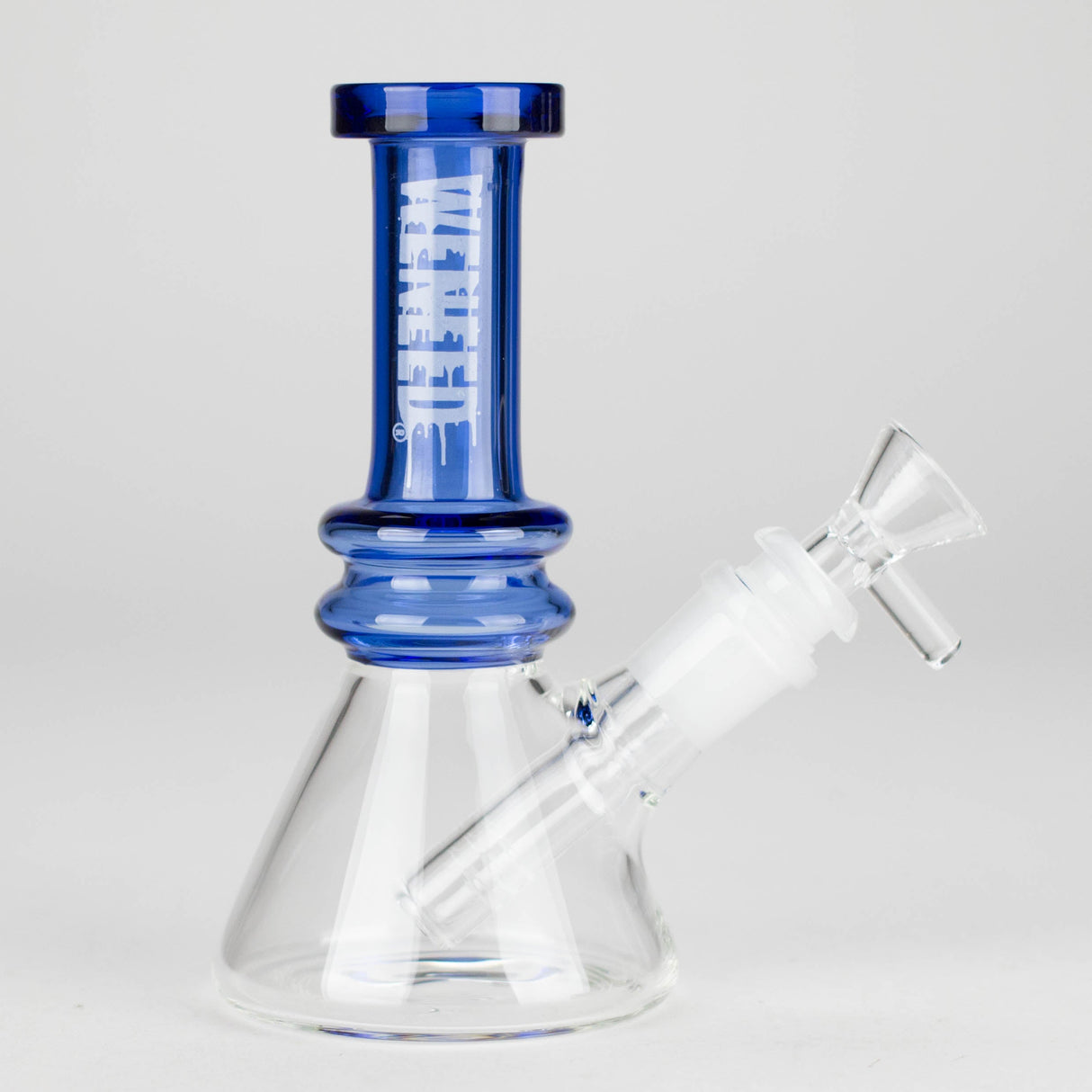WENEED 6" BubbliQ Beaker Bong with 3.5" Downstem