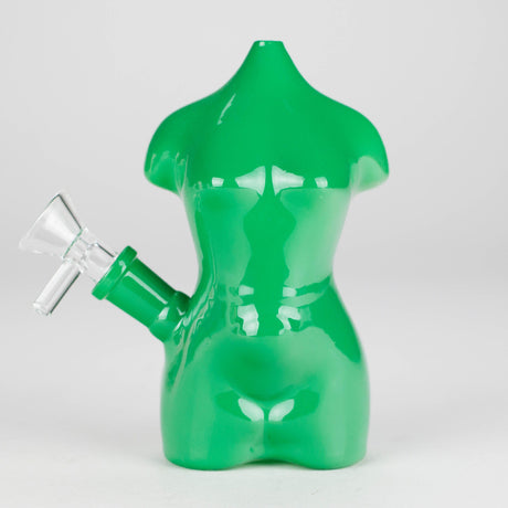 JJ Distribution Glass Bong 5.5" Curvy Glass Bong 5.5" Curvy Glass Bong
