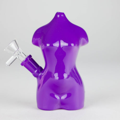 JJ Distribution Glass Bong 5.5" Curvy Glass Bong 5.5" Curvy Glass Bong