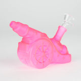 8.5" Neon Cannon Glass Bong with 14 mm Bowl