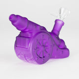 8.5" Neon Cannon Glass Bong with 14 mm Bowl