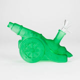 8.5" Neon Cannon Glass Bong with 14 mm Bowl
