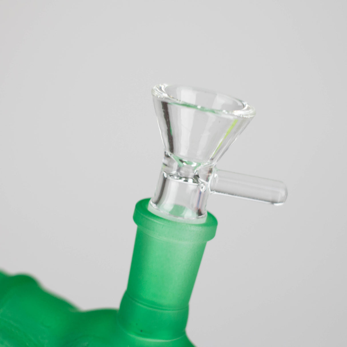 8.5" Neon Cannon Glass Bong with 14 mm Bowl
