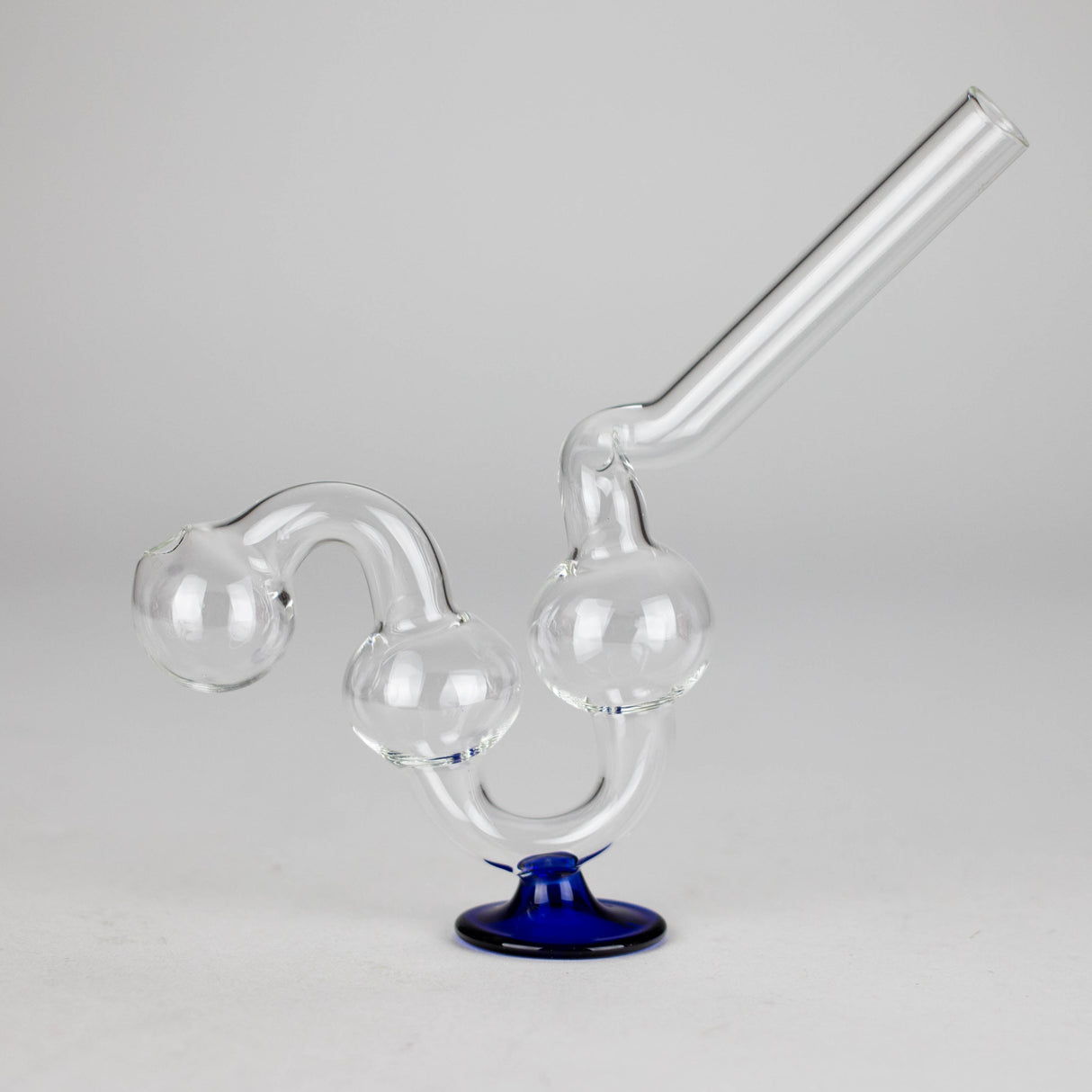 6" Stand Oil Burner Pipe – 2-Pack | Durable Glass, Assorted Colors