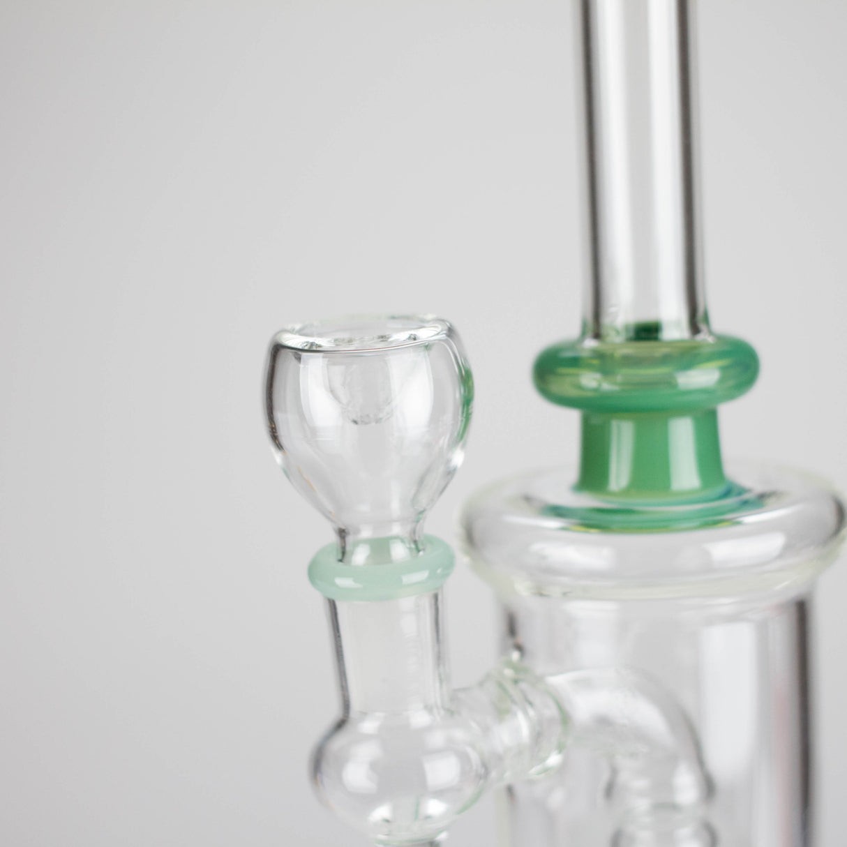 8" Glass Water Pipe with Showerhead Diffuser – Assorted Colors