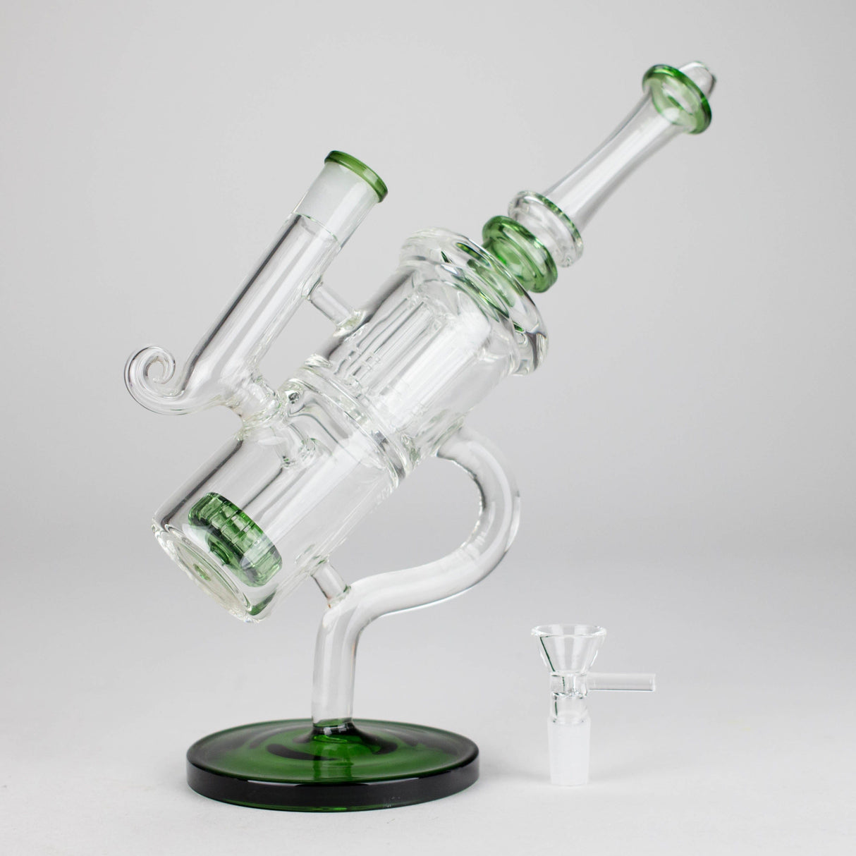 DY Glass Glass Bong 8.5" AlchemiQ Glass Bong 8.5" AlchemiQ Glass Bong