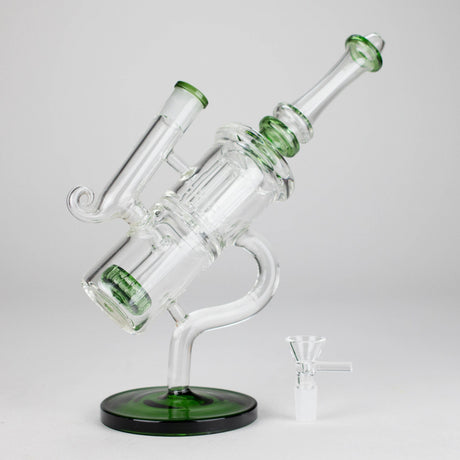 DY Glass Glass Bong 8.5" AlchemiQ Glass Bong 8.5" AlchemiQ Glass Bong