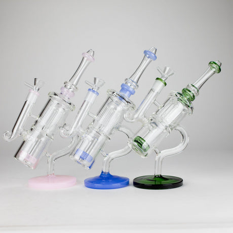 DY Glass Glass Bong 8.5" AlchemiQ Glass Bong 8.5" AlchemiQ Glass Bong