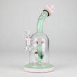 DY Glass Glass Bong 9.5" MadCaps Glass Bong 9.5" MadCaps Glass Bong