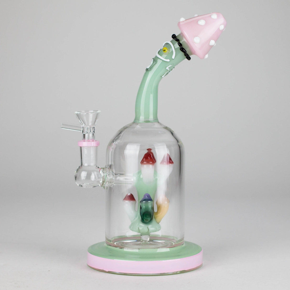 DY Glass Glass Bong 9.5" MadCaps Glass Bong 9.5" MadCaps Glass Bong