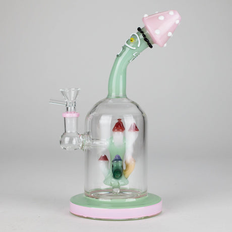 DY Glass Glass Bong 9.5" MadCaps Glass Bong 9.5" MadCaps Glass Bong