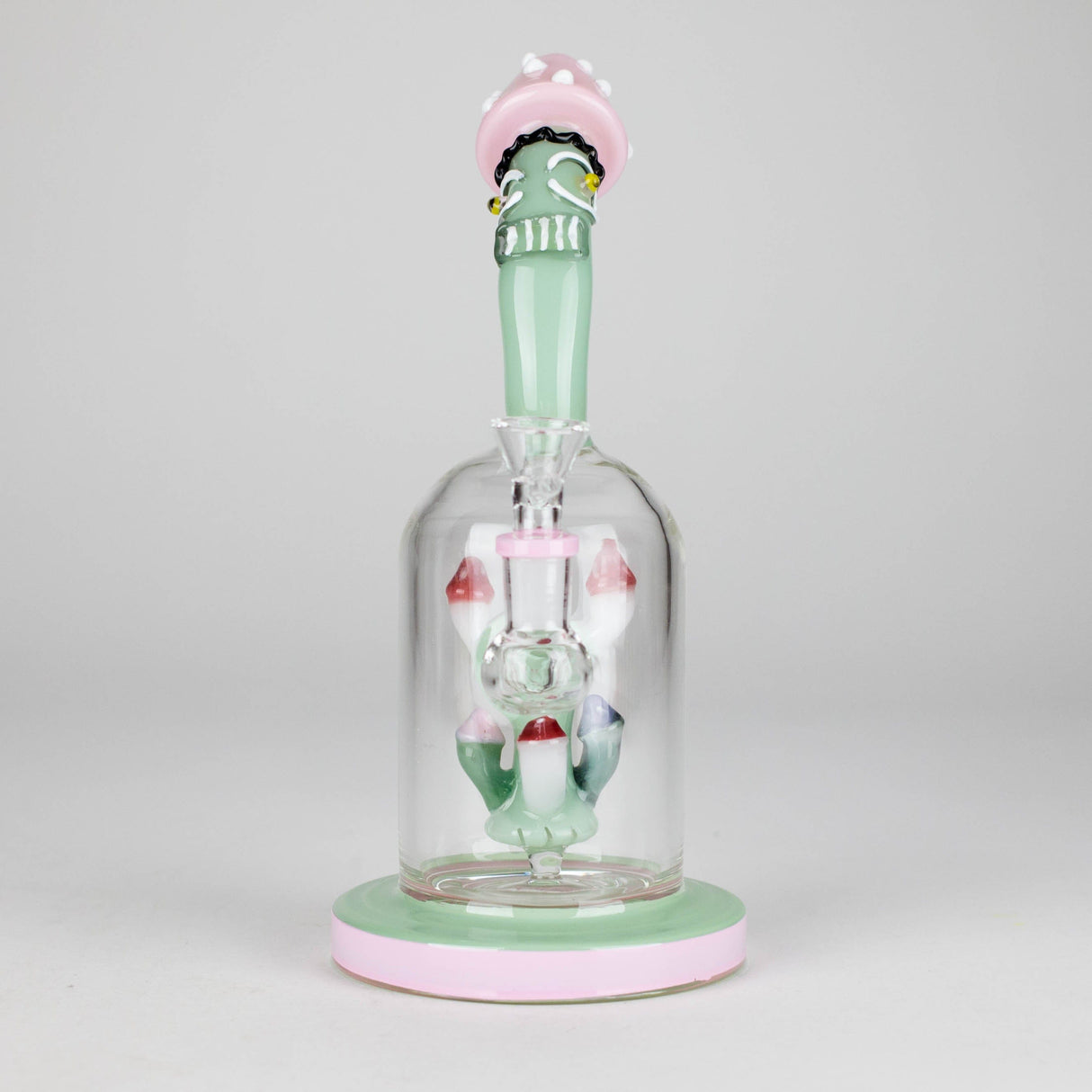 DY Glass Glass Bong 9.5" MadCaps Glass Bong 9.5" MadCaps Glass Bong