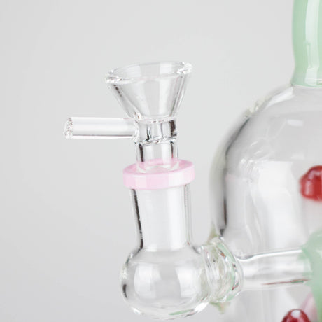 DY Glass Glass Bong 9.5" MadCaps Glass Bong 9.5" MadCaps Glass Bong
