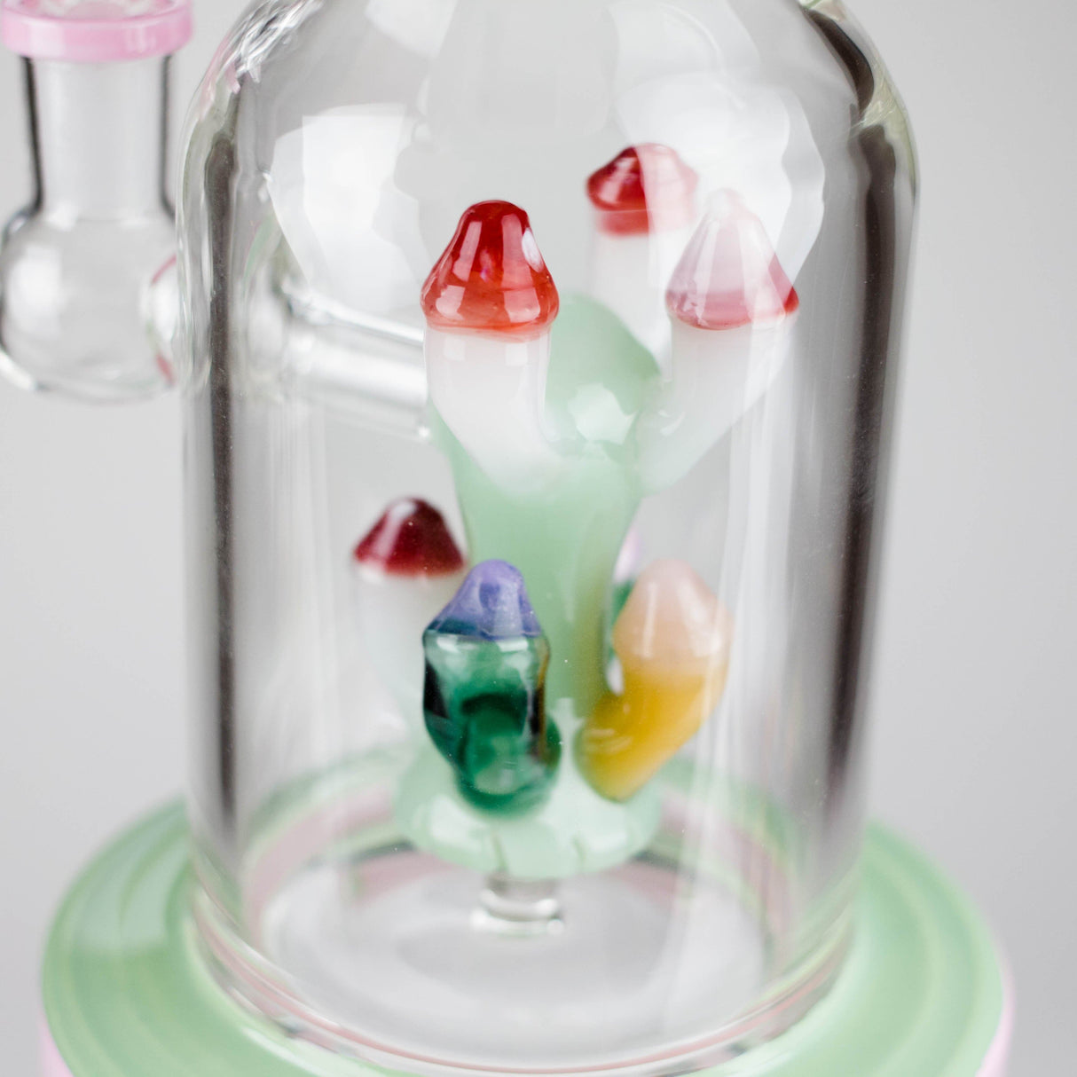 DY Glass Glass Bong 9.5" MadCaps Glass Bong 9.5" MadCaps Glass Bong