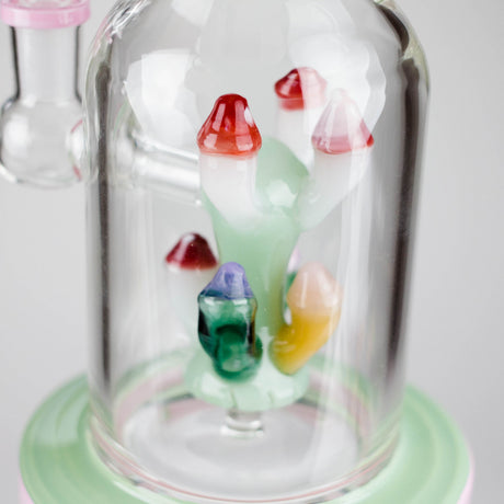 DY Glass Glass Bong 9.5" MadCaps Glass Bong 9.5" MadCaps Glass Bong
