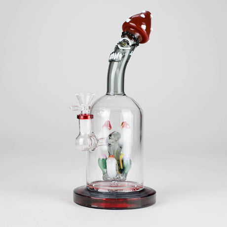 DY Glass Glass Bong 9.5" MadCaps Glass Bong 9.5" MadCaps Glass Bong