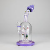 DY Glass Glass Bong 9.5" MadCaps Glass Bong 9.5" MadCaps Glass Bong