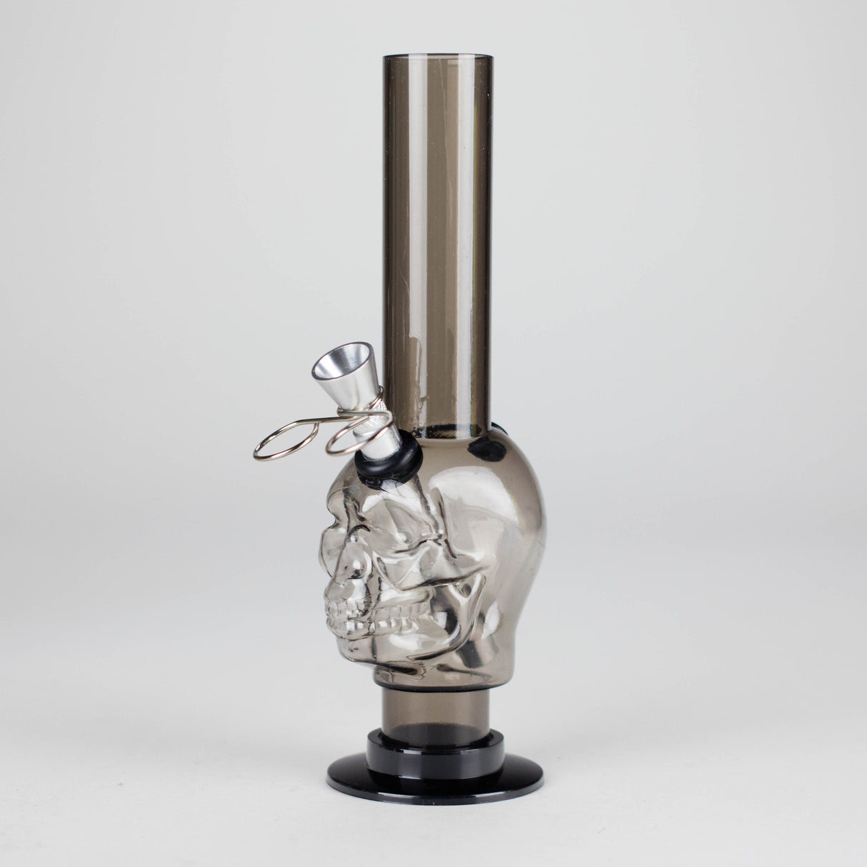 8" Skull Shape Detachable Base Acrylic Water Pipe