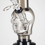 8" Skull Shape Detachable Base Acrylic Water Pipe