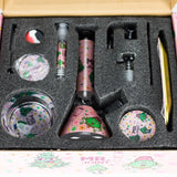 777 Smoke Glass Bong 10-in-1 Smoke Set with 8-Inch Glass Bong 10-in-1 Smoke Set with 8" Glass Bong