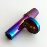 Fortune | Electroplate 14mm Glass Popper Bowl With Gold Logo