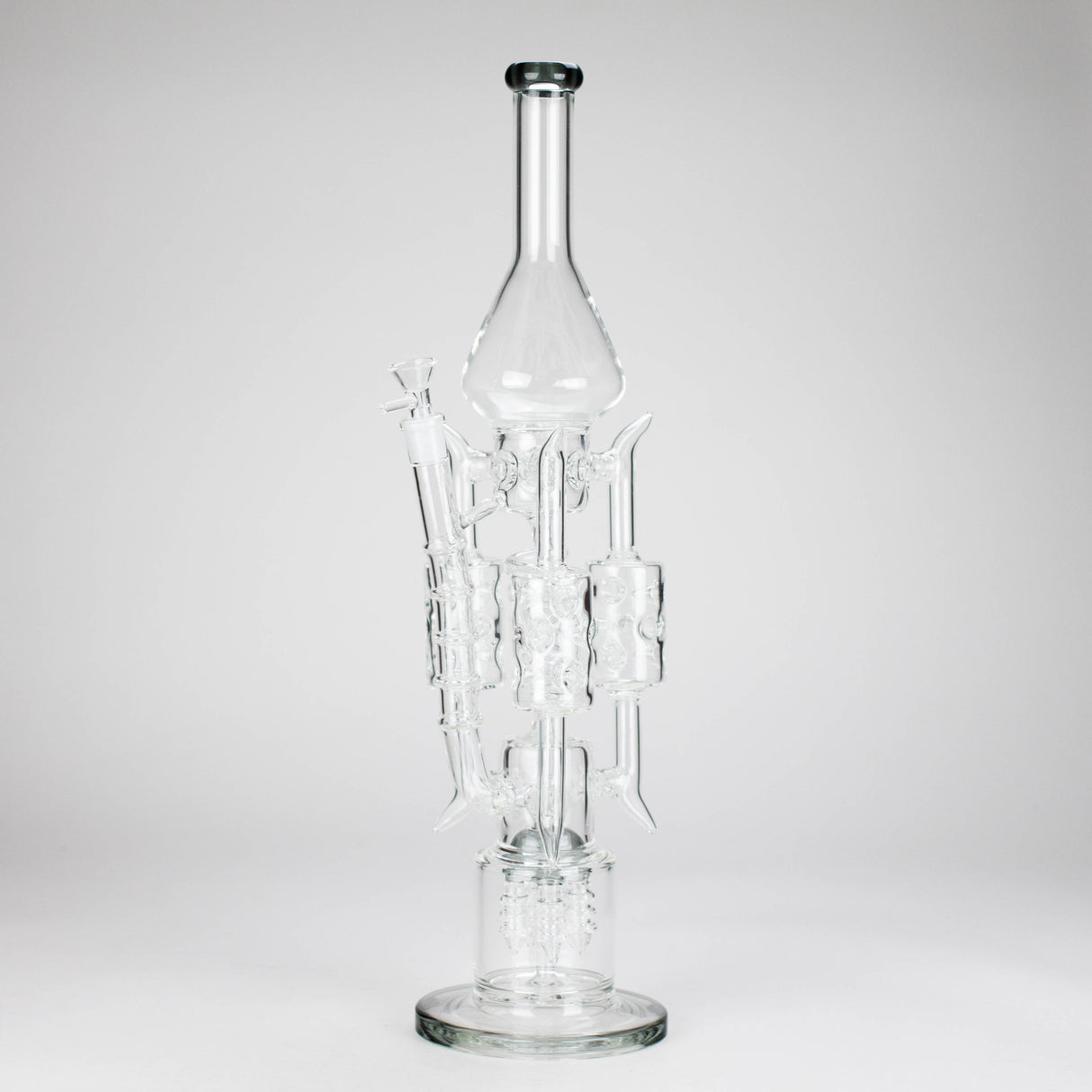 20" Coil Glass Recycler Bong