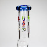 Haze | 9″ Smoking Zig-Zag Glass Bong – Blue (Mini-T)