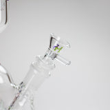 Haze | 9″ Smoking Zig-Zag Glass Bong – Blue (Mini-T)