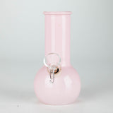 6" Mini Soft Glass Bong in Mixed Colours