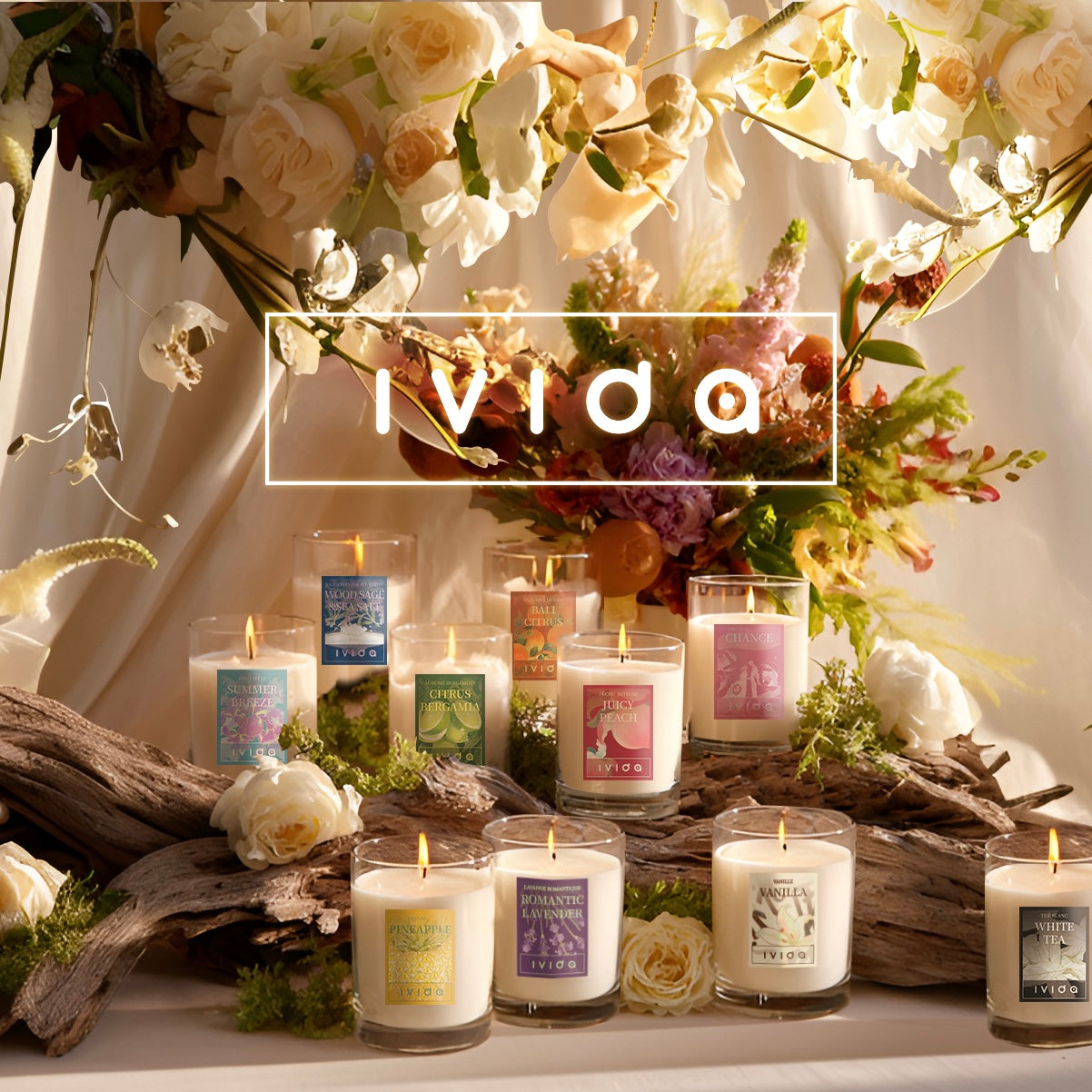 Ivida 14oz Premium Odor Eliminator Candle